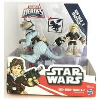 HASBRO STAR WARS GALACTIC HEROES HAN SOLO AND TAUNTAUN