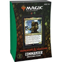 MAGIC THE GATHERING DUNGEONS & DRAGONS  ADVENTURES IN THE FORGOTTEN RELMS - COMMANDER DRACONIC RAGE