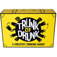 TRUNK OF DRUNK DRINKING GAME INCLUDING RED CUPS AND PINGPONG BALLS 18PLUS