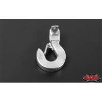 RC4WD Z-S1240 MONSTER SWIVEL HOOK WITH SAFETY LATCH SILVER