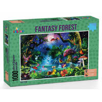 FUNBOX FANTASY FOREST 1000PC 75CM X 52CM JIGSAW PUZZLE