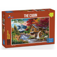 FUNBOX THE CABIN 1000PC 75CM X 52CM JIGSAW PUZZLE