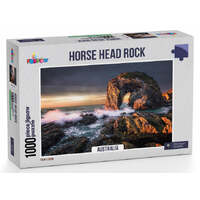 FUNBOX HORSE HEAD ROCK AUSTRALIA 1000PC 75CM X 52CM JIGSAW PUZZLE