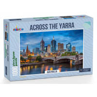 FUNBOX ACROSS THE YARRA AUSTRALIA 1000PC 75CM X 52CM JIGSAW PUZZLE