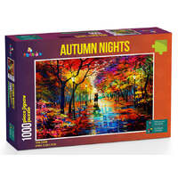 FUNBOX AUTUMN NIGHTS 1000PC 75CM X 52CM JIGSAW PUZZLE