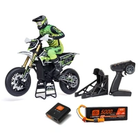 LOSI PROMOTO-SM 1/4 SCALE SUPER MOTO MOTORCYCLE FXR WHITE READY TO RUN INCLUDES BATTERY AND CHARGER LOS-2310