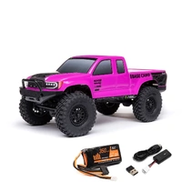 AXIAL SCX24 BASE CAMP 1/24 SCALE ROCK CRAWLER READY TO RUN PINK AXI-1219T3