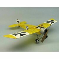 DUMAS 331 FOKKER EINDECKER EIII 30 INCH WINGSPAN RUBBER POWERED FLYING WOODEN MODEL KIT