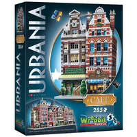 WREBBIT 3D PUZZLE URBANIA COLLECTION - CAFE JIGSAW PUZZLE 285PC