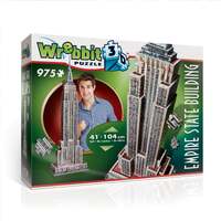 WREBBIT 02007 EMPIRE STATE BUILDING 975PC 3D JIGSAW PUZZLE