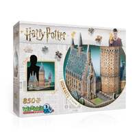 WREBBIT HARRY POTTER 02014 HOGWARTS GREAT HALL 850PC 3D JIGSAW PUZZLE