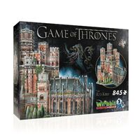 WREBBIT GAME OF THRONES 02017 THE RED KEEP 845PC 3D JIGSAW PUZZLE