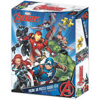 PRIME 3D 33032 MARVEL AVENGERS 200PC JIGSAW PUZZLE