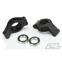 PRO-LINE 6340-02 PRO HUBS RIGHT AND LEFT REAR HUB CARRIER SET WITH OVERSIZED INNER BEARINGS FOR XMAXX