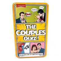 LAGOON 5358 THE COUPLES QUIZ CARD GAME TIN