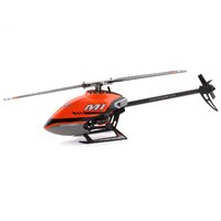 OMPHOBBY M1 MICRO HELI DIRECT DRIVE DUAL BRUSHLESS MOTORS BNF BUILT IN RECEIVER SUPPORTS SBUS AND DSM/DSMX SATELLITE RECEIVERS - ORANGE