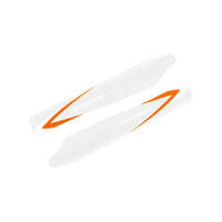 OMP HOBBY OSHM1035 125MM MAIN BLADES ORANGE SOFT FOR OMP HOBBY M1 2 PIECES