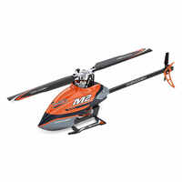 OMPHOBBY M2 EXPLORE DIRECT DRIVE DUAL BRUSHLESS SUPERIOR 3D PERFORMANCE HELICOPTER 400MM DIAMETER MAIN ROTOR BNF - ORANGE