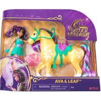 UNICORN ACADEMY AVA AND LEAF SMALL DOLL AND UNICORN FIGURE