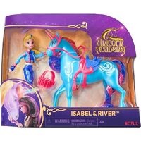 UNICORN ACADEMY ISABEL AND RIVER SMALL DOLL AND UNICORN FIGURE