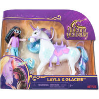 UNICORN ACADEMY LAYLA AND GLACIER SMALL DOLL AND UNICORN FIGURE