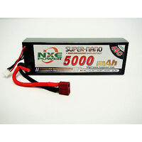 NXE POWER NXE5000HC452 7.4V 5000MAH 45C HARD CASE LIPO BATTERY WITH DEANS PLUG