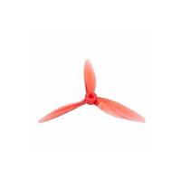 FLASH 3 BLADE 5144 PROPELLER BLADE FOR DRONE - CLEAR RED 2L 2R