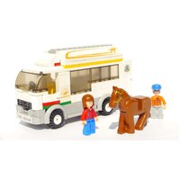 SLUBAN B0559 TOWN FARM HORSE TRUCK 170PC