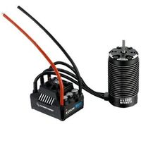 HOBBYWING HW38010801 EZRUN MAX6 COMBO WITH 4985 / 1650KV BRUSHLESS MOTOR BLACK