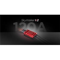 HOBBYWING SKYWALKER BRUSHLESS ELECTRONIC SPEED CONTROLLER 120A V2 8S