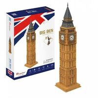 CUBICFUN C094H BIG BEN WORLDS GREAT ARCHITECTURE 44 PIECE 3D CARD PUZZLE