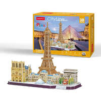 CUBICFUN CITYLINE MC254H PARIS 3D PUZZLE 114 PIECES