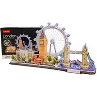 CUBICFUN CITYLINE L532H CITYLINE ARCHITECTURE MODEL LONDON 3D PUZZLE WITH LED LIGHTING 183 PIECES