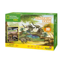 CUBICFUN NATIONAL GEOGRAPHIC KIDS DS0973H DINOSAUR PARK 3D PUZZLE 43 PIECES