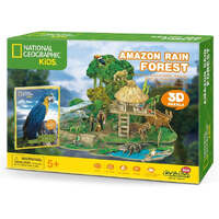 CUBICFUN NATIONAL GEOGRAPHIC CS0979H AMAZON RAIN FOREST 3D PUZZLE 67 PIECES