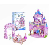 CUBICFUN KIDS E1623H PRINCESS SECRET GARDEN 493-PIECE 3D PUZZLE