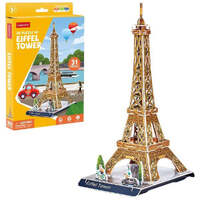 CUBICFUN W3195H EIFFEL TOWER 3D PUZZLE 31 PIECES