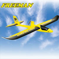 JOYSWAY 6103V3 FREEMAN V3 1600MM BRUSHLESS POWERED GLIDER 2.4GHZ RTF  WITH J4C05 RADIO MODE 2 WITH 11.1V 1400MAH LIPO AND BALANCE CHARGER