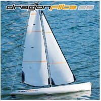 JOYSWAY 8811V2 DRAGON FLITE 95 V2 950MM 2.4GHZ RTR YACHT SAILING BOAT WITH J4C05 RADIO - INCLUDES NEW DF RACING WINCH SERVO, NEW BOAT STAND UPGRADE KI