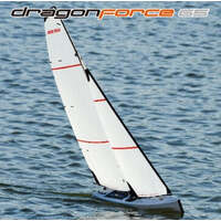 JOYSWAY 8815V7 DRAGON FORCE 65 V7 650MM 2.4GHZ RTR YACHT SAILBOAT WITH J4C05 RADIO - INCLUDES NEW UPGRADED DF RACING WINCH SERVO, NEW BOAT STAND UPGRA