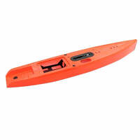 JOYSWAY 881547 DF65 V6 ORANGE HULL INCLUDING SERVO TRAY, DECK EYES, FINBOX AND BUMPER