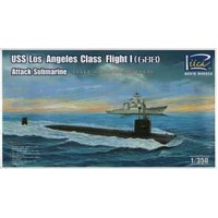 RIICH MODELS RN28005 1/350 USS LOS ANGELES CLASS FLIGHT I - 688  ATTACK SUBMARINE PLASTIC MODEL KIT