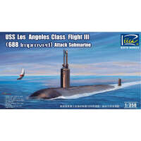 RIICH MODELS RN28007 1/350 USS LOS ANGELES CLASS FLIGHT III - 688 IMPROVED SSN PLASTIC MODEL