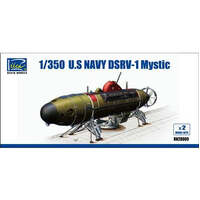 RIICH MODELS RN28009 1/350 U.S.NAVY DSRV-1 MYSTIC PLASTIC MODEL KIT