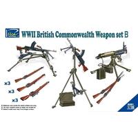 RIICH MODELS  RE30011 1/35 WW2 BRITISH COMMONWEALTH WEAPON SET B PLASTIC MODEL KIT