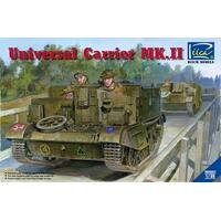 RIICH MODELS RV35027 1/35 UNIVERSAL CARRIER MK.II FULL INTERIOR PLASTIC MODEL KIT