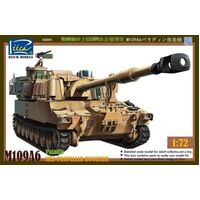 RIICH MODELS RT72001 1/72 U.S. M109A6 PALADIN SELF-PROPELLED HOWITZER PLASTIC MODEL KIT