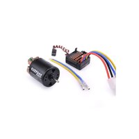 SURPASS HOBBY 88004 540 BRUSHED MOTOR 3 SLOT 21T WITH 60A ESC COMBO FOR 1/10 SCALE CARS