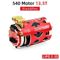 SURPASS HOBBY 88941 RC THUNDER POWER 540 DRIFT SENSORED MOTOR RED 13.5T