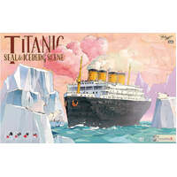 SUYATA SL-001 TITANIC SEAL AND ICEBERG SCENE PLASTIC MODEL KIT